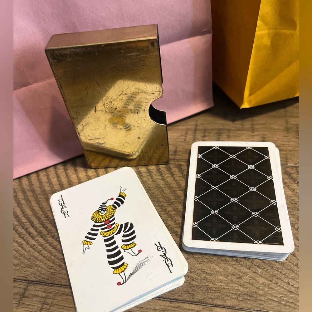 Cards and card holder